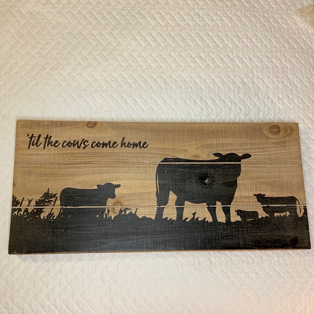 Farmhouse sign